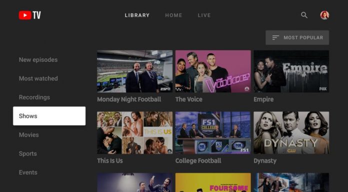 Comedy Central, MTV, Nickelodeon, y más canales de Viacom que llegan a YouTube TV